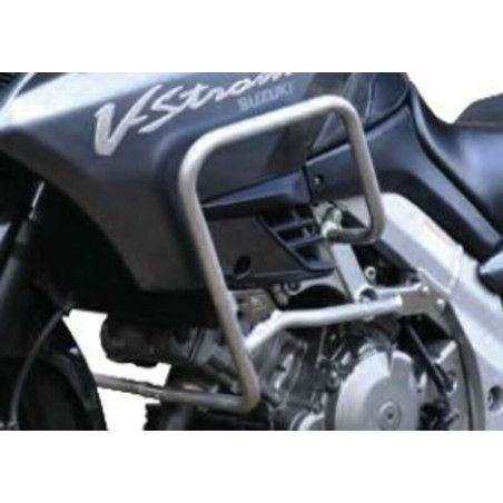 Defensas Bihr DL650 V-Strom Color negro - motoscamaralweb.com