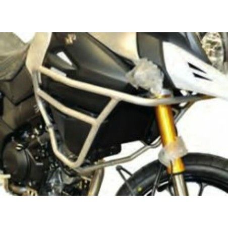 Defensas Bihr DL1000 V-Strom Color aluminio mate - motoscamaralweb.com