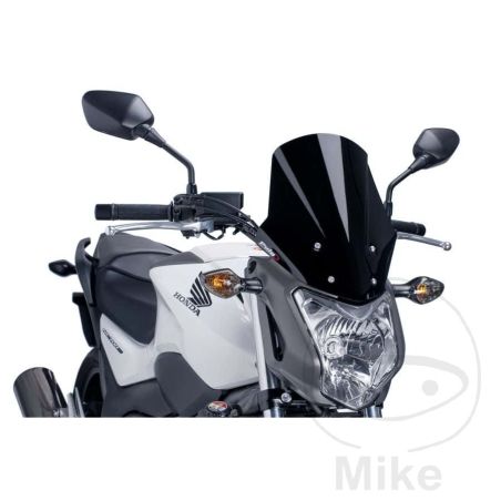 Cúpula Racing Puig Negra | Parabrisas Moto | Motos Camaral