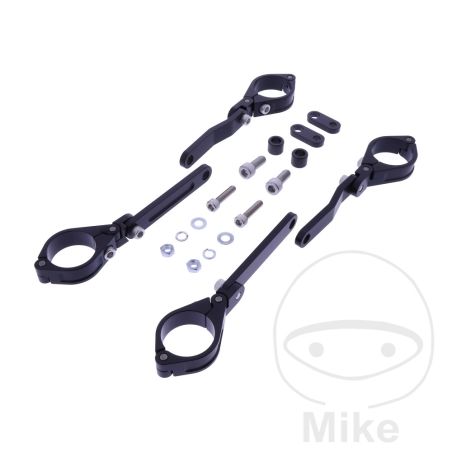 Soporte Faro Daytona 35 mm EINST Negro | Motos Camaral