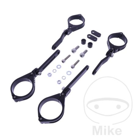 Soporte Faro Daytona 49 mm EINST Negro | Motos Camaral