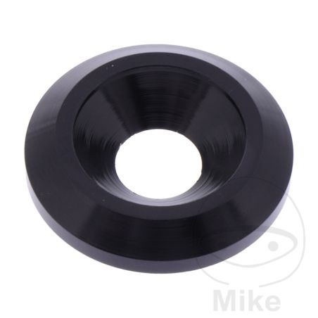 Arandela Lisa Fresada JMP Bolt M8 Aluminio Negro | Motos Camaral