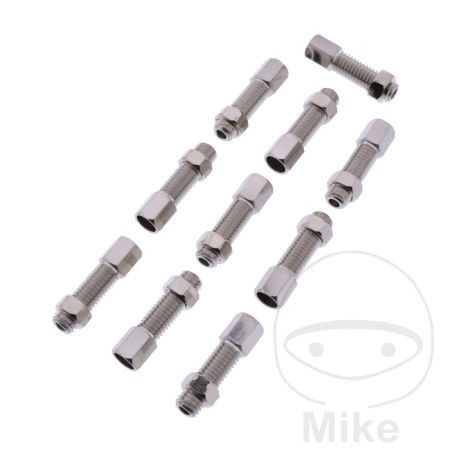 Tornillo Tensor de Cable JMP M8 x 1.25 mm (10 uds) | Motos Camaral