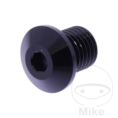 Tapa Tornillo Retrovisor Daytona M10x1.25mm Negro | Motos Camaral