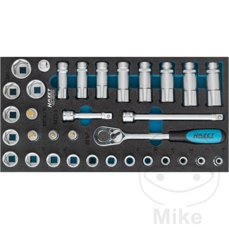 Juego de Vasos Torx 3/8" 33 Piezas | Hazet | Motos Camaral