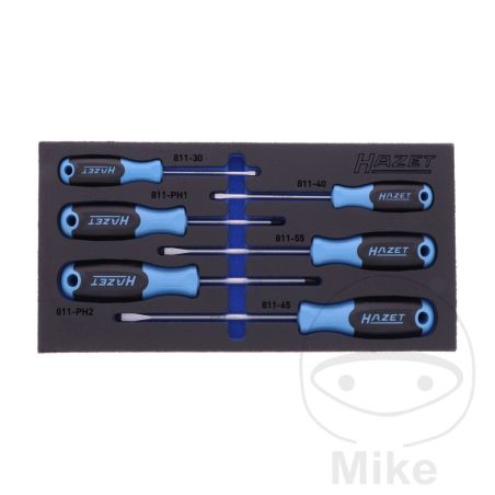 Kit Herramientas con Inserto SCHRAUBENDR 6 piezas | Hazet | Motos Camaral