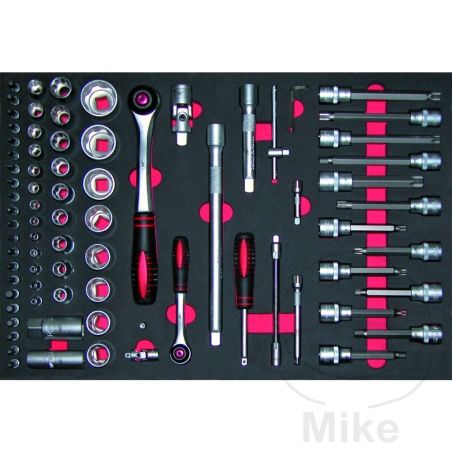 Kit Herramientas con Inserto JMP 82 Piezas | Motos Camaral