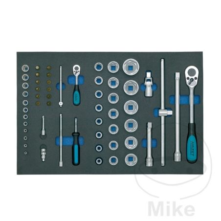 Kit Herramientas con Inserto 56 Piezas Hazet | Motos Camaral