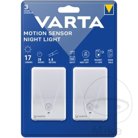 Luz MOTION Sensor Varta 2x | Iluminación Taller | Motos Camaral