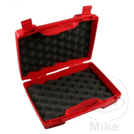 Maleta de Plástico Roja 260x210x76mm con Einlage | Motos Camaral
