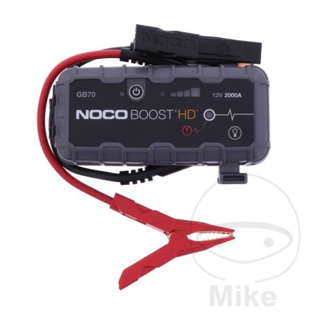 Arrancador Booster GB70 12V 2000A Noco | Motos Camaral