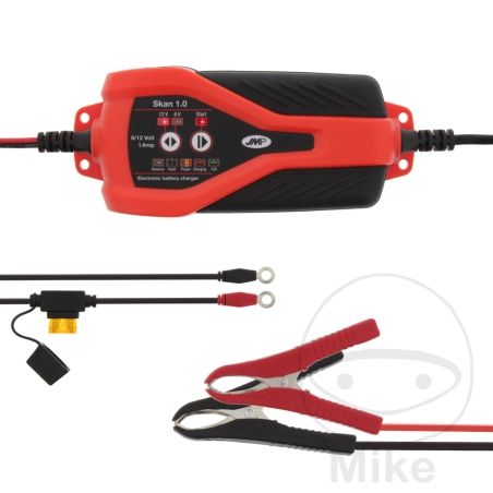 Cargador de Batería JMP Skan 1.0 6/12V 1A | Motos Camaral