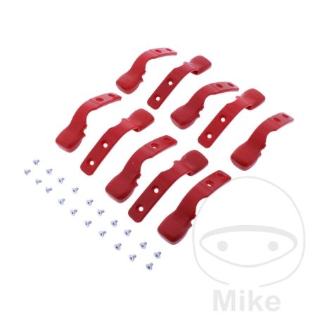 Protección Rojo MONTAGEFINGER Monty 8800 | Motos Camaral