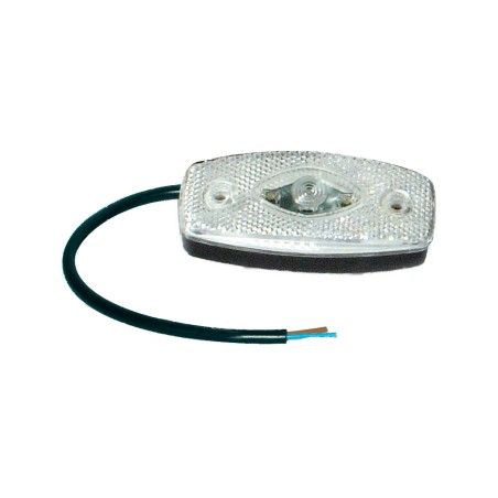 LUCES DE POSICION LED 103X45X28 BLANCO 12/ 24 V- motoscamaralweb.com