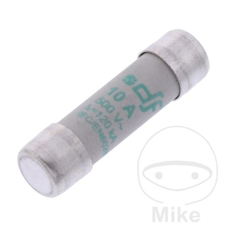 Fusible Cerámico 10A 38x10.3 JMP | Recambio Taller | Motos Camaral