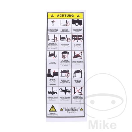 Safety Pegatina JMP Fox 3500 HK | JMP | Motos Camaral