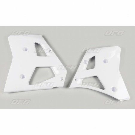 Plásticos laterales de radiador UFO Yamaha blanco YA02823-046 - motoscamaralweb.com