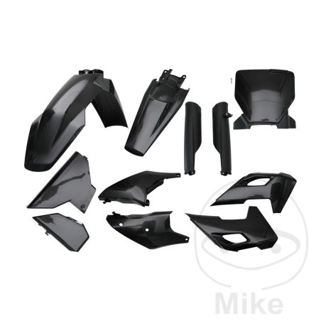 Kit de Plásticos Completo Negro Enduro y Cross | Motos Camaral