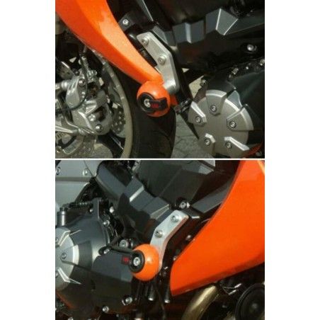 Kit montaje protectores de carenado Z750/R ´07- /Z1 LSL 550K124 - motoscamaralweb.com