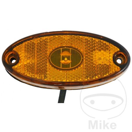Luz de marca lateral LED amarillo FLATPO II | Aspöck | Motos Camaral