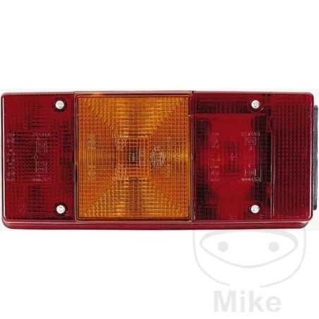 Luz Trasera Derecha para Remolque con Luz Matrícula | Motos Camaral