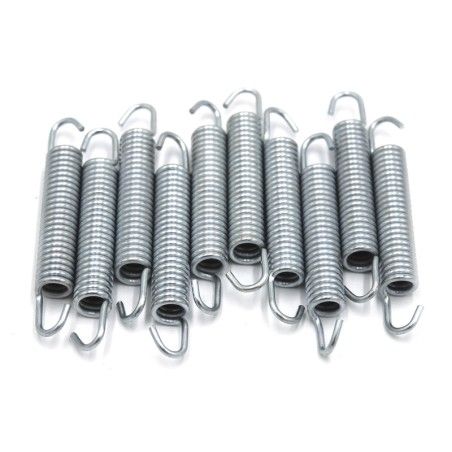 Pack de muelles largos de escape YASUNI - 10 unidades - motoscamaralweb.com