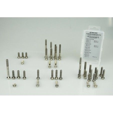 Kit de tornillos para el motor SCAR Titanio - motoscamaralweb.com