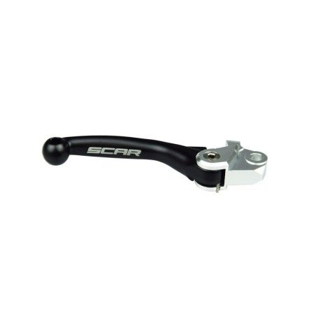 Maneta de freno SCAR FLEX plegable negro - motoscamaralweb.com