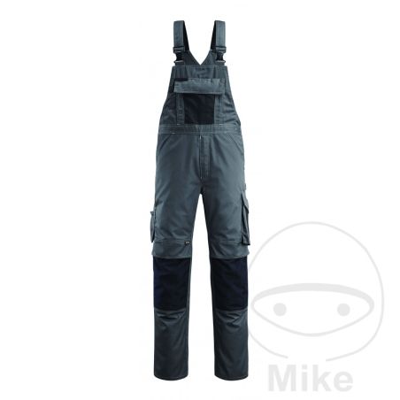 Pantalón con Peto MCT Antracita/Negro Talla 48 | Motos Camaral