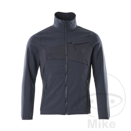 Chaqueta Softshell MCT Negro-Azul Talla M | Motos Camaral