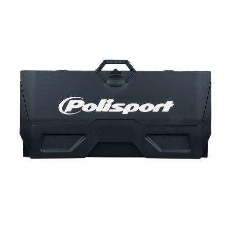 Alfombra plastica de box Polisport negro 8982200006 - motoscamaralweb.com
