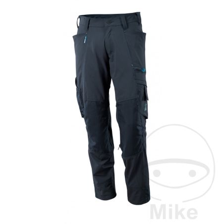 Pantalón Laboral MCT Negro-Azul Talla 54/L82 | Motos Camaral