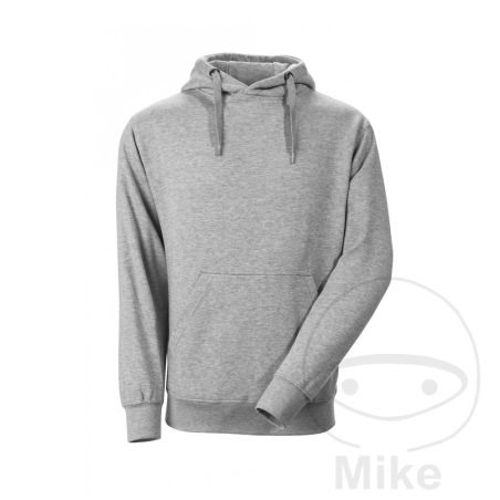 Sudadera MCT con Capucha Gris Moteado Talla S | Motos Camaral