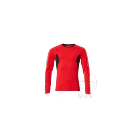 Camiseta MCT Manga Larga Rojo/Negro Talla M | Motos Camaral