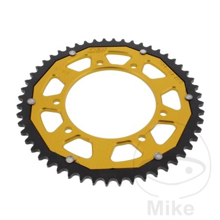 Corona Dual 52D Paso 428 Dorada ZF | Motos Camaral