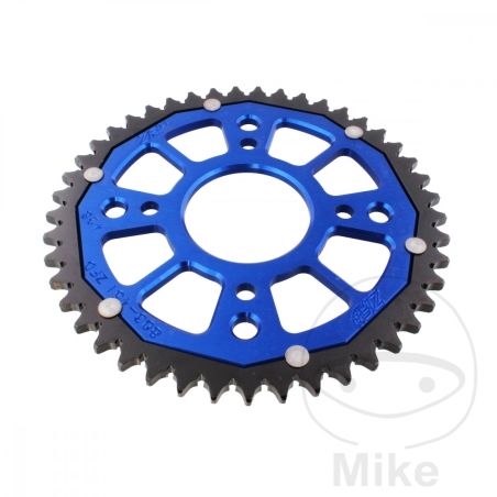 Corona Dual 45D 428 Azul ZF | Motos Camaral