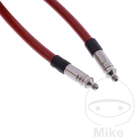 Latiguillo Metálico Vario 34cm Rojo | Motos Camaral