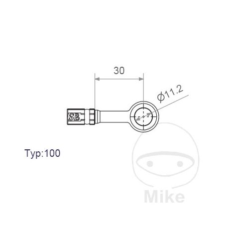 Banjo Vario HD TYP100 11.2 mm Inox | Motos Camaral