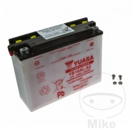 Batería moto YB16AL-A2 Yuasa | Motos Camaral