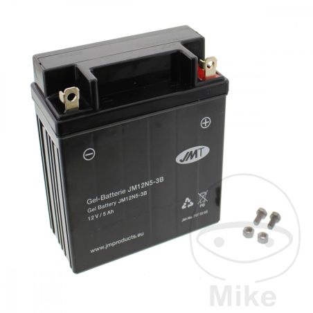 Batería Moto 12N5-3B Gel JMT | Motos Camaral
