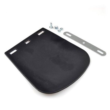 Faldón guardabarros trasero Vespa goma dura 165x145mm V PARTS - motoscamaralweb.com