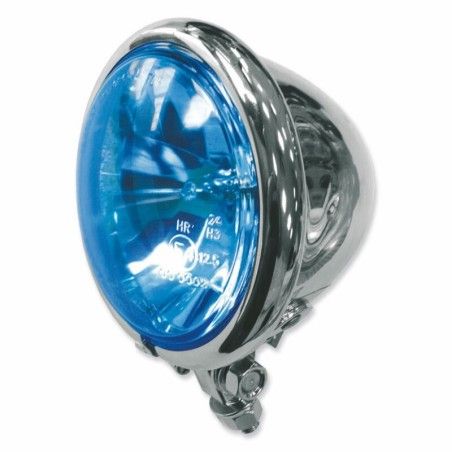 Faro auxiliar cristal azul V PARTS - motoscamaralweb.com