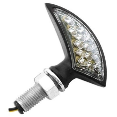 Juego de intermitentes LED universales V PARTS 12V/1W 25x58mm - motoscamaralweb.com