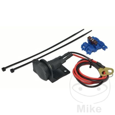Enchufe Hembra con Tapa con Muelle | Motos Camaral