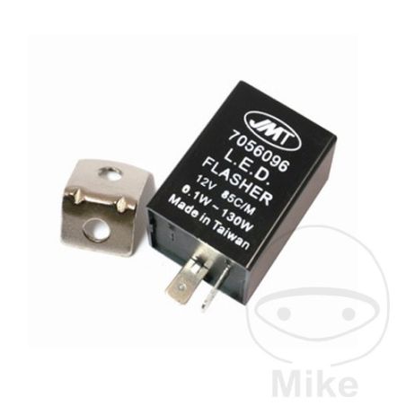 Relé Eléctrico Intermitente 12V 2 Polos | JMP | Motos Camaral