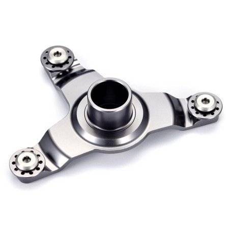 Soporte protector disco delantero ART Kawaski gris - motoscamaralweb.com