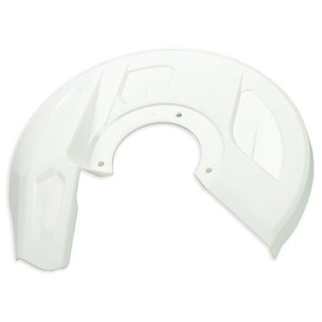 Protector disco delantero y pinza ART valido Ø270 blanco - motoscamaralweb.com