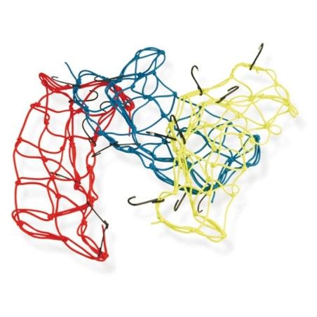 Red carga de equipaje V PARTS 40x40 cm color amarillo - motoscamaralweb.com