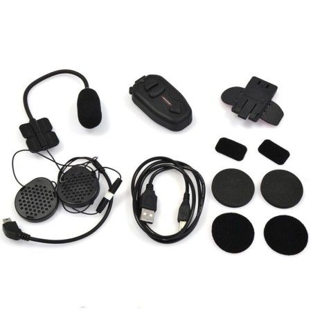 Kit interfono Bluetooth individual Bikecomm Salut - motoscamaralweb.com