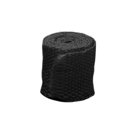 Cinta térmica para tubos de escape 50mm x 7.5m 650ºC negro - motoscamaralweb.com